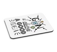 Gin È Sempre Un Buono Idea PC Computer Mouse Pad - Divertente Amante