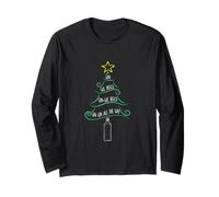 «Gin-gle Bells, Gin-gle all The Way» - Gin Christmas Drink Maglia a Manica