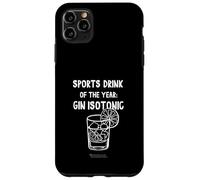 Gin Isotonic - Gioco di parole per bevande sportive Custodia per iPhone 11 Pro Max
