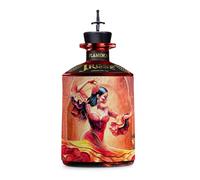 Gin J.Rose FL London Dry Gin Artigianale - Milo Manara - Bottiglia da 70 cl - (700 ml, J.ROSE FLAMENCO)