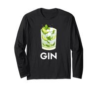 Gin Lovers Collezionisti di Gin And Tonic Drink Maglia a Manica