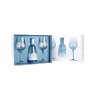 Gin Mare Mediterranean Gin 700 ml Limited Edition 2 Calici 42,7% vol | Premium Gin con 4 botaniche principali che ricordano le coste mediterranee