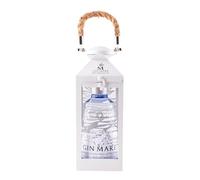 Gin Mare Mediterranean Gin 700 ml Limited Edition Lanterna - Premium Gin con 4 botaniche principali che ricordano le coste mediterranee. 42,7% vol.