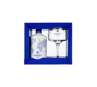 Gin Nordes Atlantic Galician Confezione Gin Con Bicchiere In Vetro, 70 cl