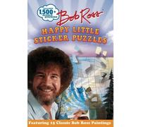 Gina Gold Bob Ross Happy Little Sticker Puzzles (Tascabile) Sticker Art Puzzles
