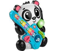 Fisher-Price Giocattolo interattivo Gina la Pandina – 10 tasti, 70 canzoni, luci e microfono