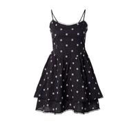 Gina Tricot Abito nero / bianco, Taglia 38