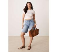 Gina Tricot - Pantaloncini bermuda di jeans lavaggio blu medio 42