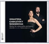 Alberto Ginastera Works for Violoncello and Piano (CD) Album