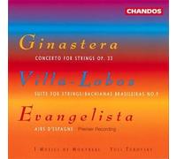 Alberto Ginaste Ginastera / Villa-Lobos: Music fror Strings - I Musici de M (CD)