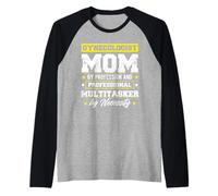 Ginecologo Mamma Per Professione E Multitasker Professionista Maglia con Maniche Raglan