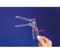 Ginecologo, Vaginale Speculum Cusco, Plastica Trasparenti, Sterile Tgl M