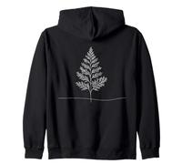 Ginepro Linework Amante Piante Felpa con Cappuccio