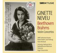 Ginette Neveu Ginette Neveu: Beethoven/Brahms - Violin Concertos (CD) Album