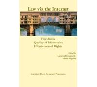 Ginevra Peruginelli Law Via the Internet (Tascabile)