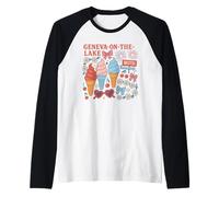 Ginevra sul lago Coquette IceCream Estate Maglia con Maniche Raglan