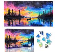 Ginfonr Puzzle Da 1000 Pezzi, Cielo stellato Puzzle per Adulti Rompicapo Impegnativo, Osservatore Giochi Di Puzzle per Tutta La Famiglia, Un Regalo Festivo per Gli Amici in Una Bella Confezione