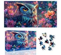 Ginfonr Puzzle Da 1000 Pezzi, NIGHT HUNTER - Puzzle per Adulti Rompicapo Impegnativo, Animale Giochi Di Puzzle per Tutta La Famiglia, Un Regalo Festivo per Gli Amici in Una Bella Confezione