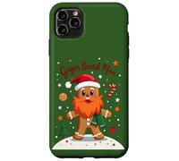 Ginger Beard Man - Divertente gioco di parole per biscotti natalizi Custodia per iPhone 11 Pro Max