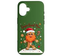 Ginger Beard Man - Divertente gioco di parole per biscotti natalizi Custodia per iPhone 16