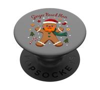 Ginger Beard Man - Gioco di parole carino per biscotti PopSockets PopGrip Adesivo
