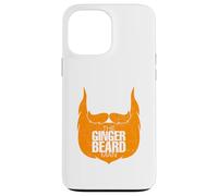 Ginger Beard Man, regalo divertente per gli amanti della barba Custodia per iPhone 13 Pro Max