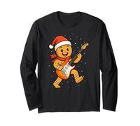Ginger Bread - Chitarra elettrica Merry Christmas Xmas per Ragazzi e Ragazze Maglia a Manica