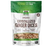 Ginger Dices Cristallizzati 1 lb Di Now Foods