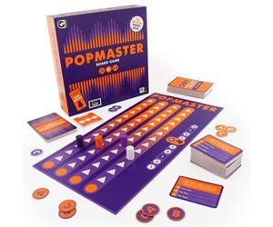 Ginger Fox Official PopMaster Board Game - Based On The Weekday BBC Radio 2 Quiz