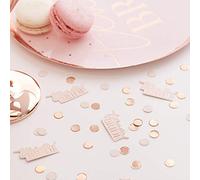 Ginger Ray Addio al nubilato Team Bride Confetti & Blush Disks Wedding Paper 14g