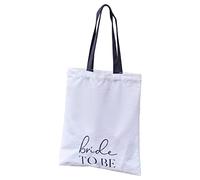 Ginger Ray Borsa regalo in tela per addio al nubilato, con scritta Bride to Be, 36 cm (altezza) x 31 cm (larghezza)