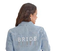 Ginger Ray Bride' - Toppe termoadesive con perle finte con nappe per abbigliamento, cappelli e borse, 5 pezzi, colore: bianco