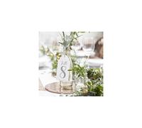 Ginger Ray Freistehende Tischnummern aus Holz, 1 12, f r eine Hochzeit oder Party, sch ne Botanik, Beige