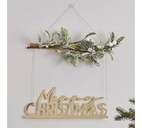 Ginger Ray NOEL-191 - Decorazione da appendere con vischio, colore: Oro