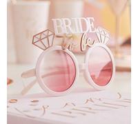 Ginger Ray Occhiali da sole indossabili per addio al nubilato, da sposa, 19 cm, rosa