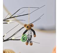 Ginger Ray Ornamento da appendere a forma di orsetto scheletro in fel