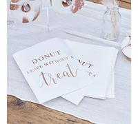 Ginger Ray - Sacchetti di carta per dolci e caramelle, colore: oro rosa