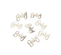 Ginger Ray- Table Scatter Coriandoli, Singolo, Oro, Oh Baby Confetti, OB-106