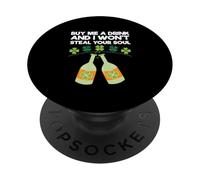 Ginger St. Patrick mi compra un drink e io non ruberò la tua anima PopSockets PopGrip Adesivo