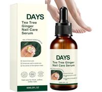 Ginger & Tea Tree Nail Care Serum, Nourishing Cuticle Oil for Fingernails & Toenails, Strengthening Nail Care Liquid to Help Improve the Appearance (1pcs)