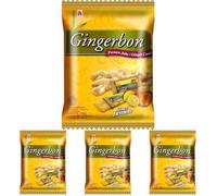 GINGERBON - Bonbons au gingembre et au miel - (1 X 125 GR) (Confezione da 4)
