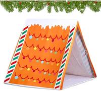 Gingerbread Christmas Tent - Where Holiday Dreams Find A Home per soggiorno, camera da letto, cameretta dei bambini, studio, cantina, attico, fotografia (2)