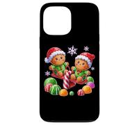 Gingerbread Friends Altalena Natale Divertimento Custodia per iPhone 13 Pro Max