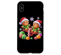 Gingerbread Friends Altalena Natale Divertimento Custodia per iPhone XS Max