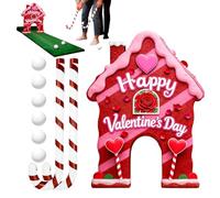 Gingerbread Golf Game - San Day Game Golf Toys, Funny Interactive Holiday Decor, Valentines Day Game's Golf's Toys, For Party Holiday Festival Outdoor Indoor Club Yard Sports Activities