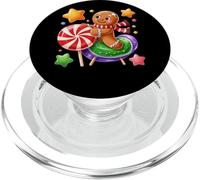 Gingerbread Joy Candy Wonderland PopSockets PopGrip per MagSafe