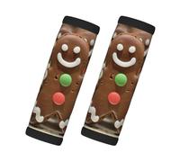 Gingerbread Man Candy Pack Bagagli Maniglia Wrap Valigia Tag Identifier Marker Grip Accessori da viaggio Aereo
