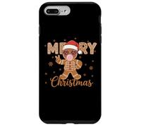 Gingerbread Man Cookie Icing Dad Mom Kids Christmas Custodia per iPhone 7 Plus/8 Plus