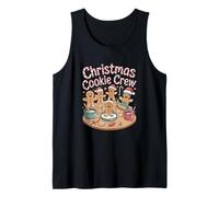 Gingerbread Man Cozy Baking Christmas Cookie Crew Canotta