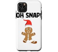Gingerbread Man Oh Snap Cookie Christmas Stocking Stuffer Custodia per iPhone 11 Pro Max
